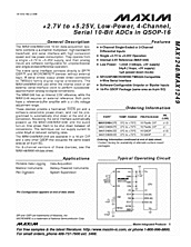 DataSheet MAX1249A pdf